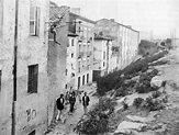 1917-CALLE JUAN DEL LABRIT -Frente de Tejería.Bajada de Labrit.Al fondo ...