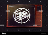 Tarjeta postal del logotipo del popular programa de televisión del ...