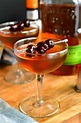 Classic Manhattan cocktail is a simple combination of rye whiskey ...