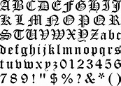 Gothic Script Gothic Lettering Gothic Fonts Lettering - vrogue.co