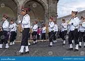 Desfile De Bandas Militares Peruanas Fotografía editorial - Imagen de ...