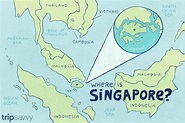 Where Is Singapore Located On The World Map
