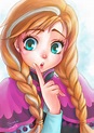 Anna from Frozen by orangedk on DeviantArt