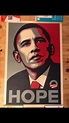 Shepard Fairey Obama HOPE ORIGINAL 2008 OBEY Street Poster 24x36 - Etsy