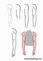 Arms Drawing - How To Draw Arms Step By Step