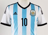 Lionel Messi Game-Worn Jersey Argentina 2014 - COA 100% Authentic Team ...