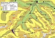 Berliner Höhenweg Zillertaler Alpen Karte Route - Dr. Atilla Wohllebe