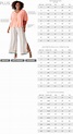 Plus Size Measurement Chart