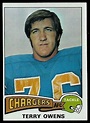 Terry Owens - 1975 Topps #256 - Vintage Football Card Gallery