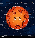 El planeta marte kawaii fotografías e imágenes de alta resolución - Alamy
