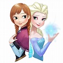 Elsa And Anna Artwork By Onibox Disney Disney Frozen - vrogue.co