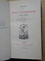 Poesies De Sully Prudhomme 1878-1879. by Prudhomme, Sully.: Good+ ...