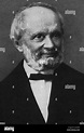 Portrait de Wilhelm Eduard Weber (1804-1891) Physicien allemand et inventeur. En date du 19e ...