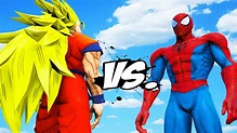 Top 43+ imagen goku vs spiderman - Abzlocal.mx