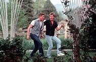 Kevin Bacon and Chris Penn in Footloose (1984) | Footloose movie, Kevin ...