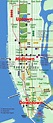 New York Downtown Map - Tourist Map Of English