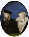 Enrique II de Francia y su Reina consorte, Catalina de Médici, François ...
