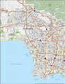 Map Of Los Angeles California Area - Rosa Wandie
