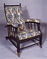 Morris Chair by William Morris & Co. in blue upholstery | Flickr