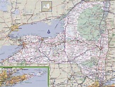 New York State Road Map - Terminal Map