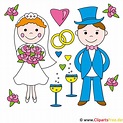 Wedding Clipart free - Bilder für Schule