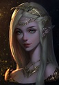 Pin by Jeshua Cook on Awesome Art | Elven woman, Fantasy girl, Elf art