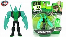 Ben 10 Omniverse Diamondhead Action Figure Toy Review, Bandai - YouTube