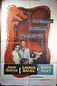 BLOOD ALLEY, Original Movie Poster; Lauren Bacall & John Wayne ...