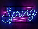 20+ Spring | Neon Lights by Tyssul on Dribbble