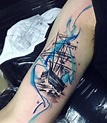 Ideas de Tatuajes de Barcos para los Amantes del Mar – Tatuajes Para ...