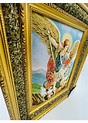 St Michael the Archangel padded tapestry in frame - Our Lady of Peace ...