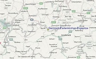 Garmisch Germany Map - World Map Gray