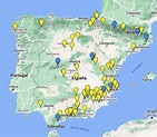 Zonas de Acampada Libre en España 【Mapa】