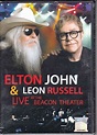 ELTON JOHN LEON RUSSEL Live At The Beacon Theater DVD NEW NTSC Region ...