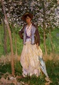 The Stroller (Suzanne Hoschede), 1887 - Claude Monet - WikiArt.org