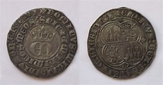 ENRIQUE II : Real Enrique II 1373. Burgos