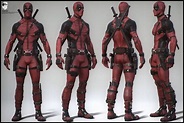 Deadpool 3d model by Alessandro Baldasseroni | Computer Graphics Daily News