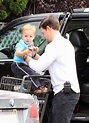 Mark Wahlberg shops with little Brendan - Today's Parent