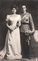 King Alfonso XIII of Spain and his bride to be Princess Victoria ...