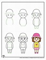 How to Draw People Kids | Woo! Jr. Kids Activities : Children's Publishing