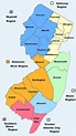 detailed map of new jersey towns - Joannie Van