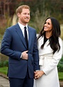 MEGHAN MARKLE and Prince Harry Announce Their Engagement at Kensington ...