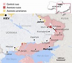 Guerra Rusia - Ucrania: Los mapas y gráficos que detallan la invasión ...