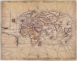 Ancient World Maps: World Map 16th Century