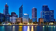 La ciudad de Perth en Australia
