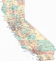 California Road Map - California • mappery