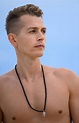 Famous Eye Candy: James McVey Shirtless at the Beach