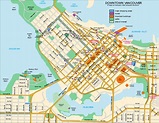 Mapas de Vancouver - Canadá | MapasBlog