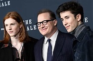 Brendan Fraser posed with his sons at The Whale premiere…they're ...