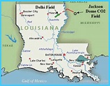 Map of Baton Rouge Louisiana - TravelsMaps.Com